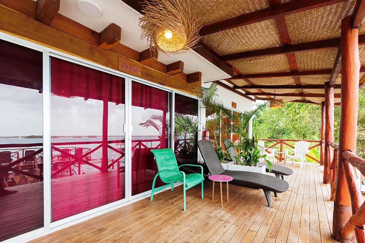 El Buho Lagoon Bacalar Kültér fotó
