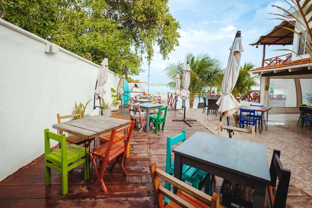 El Buho Lagoon Bacalar Kültér fotó