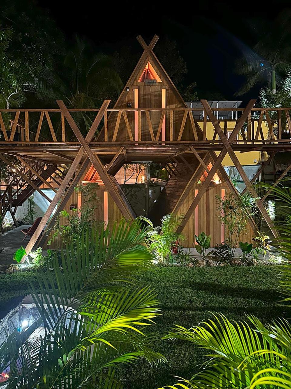 El Buho Lagoon Bacalar Kültér fotó